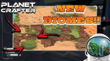 NEW BIOMES in the CAVES AND CRATERS UPDATE - PLANET CRAFTER - S2:E15