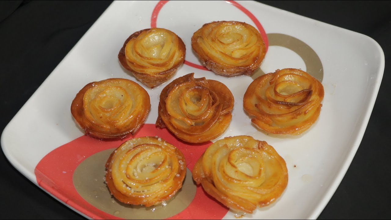 Sweet Rose Recipe - తియ్యని గులాబీ - Rose Flower sweet in telugu - YouTube