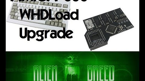 Amiga 600 WHDLoad Upgrade with 16GB CF and 9.5MB Fast RAM