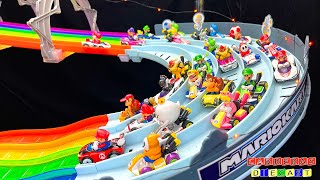 HOT WHEELS MARIO KART RAINBOW ROAD circuito arcoiris