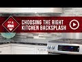 Choosing The Right Kitchen Backsplash