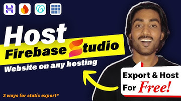 Publish Firebase Studio Website For FREE No Credit Card Required