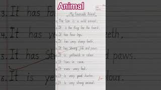 my favourite animals name #kvsharyana #students #art . study video #drawing #sketchart