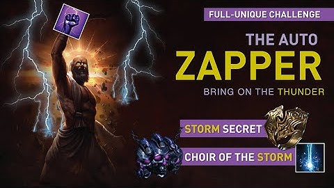 【Zoom & Zap】HoT Storm Secret + Choir of the Storm // Full-Unique Gear, but performed pretty well !