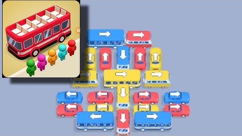 Bus Escape Traffic Jam Level 1-3 Walkthrough Gameplay Android,iOS