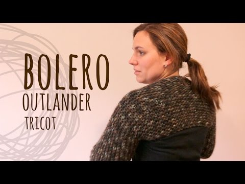 Tutorial Bolero Fácil y Rápido Outlander Tricot | Dos Agujas - YouTube