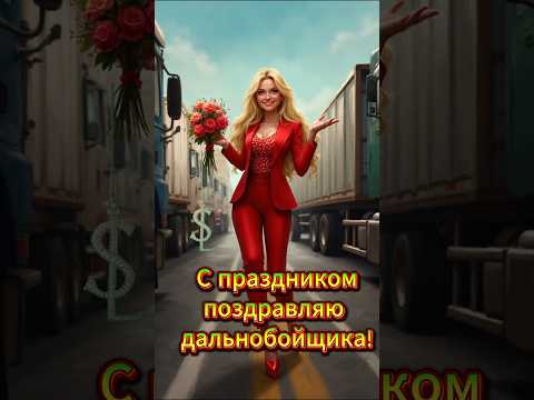 🎈🎵🚛Поздравления с Днем дальнобойщика 2025 🎈🎵🚛Сюрприз для дальнобольшиков!🚛