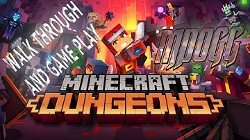 Minecraft Dungeons - Gameplay Walkthrough Part 1