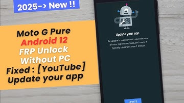 Moto G Pure [Android 12] 2025 Google (FRP) Bypass NO PC NEEDED! Fixes YouTube/Play Services Error