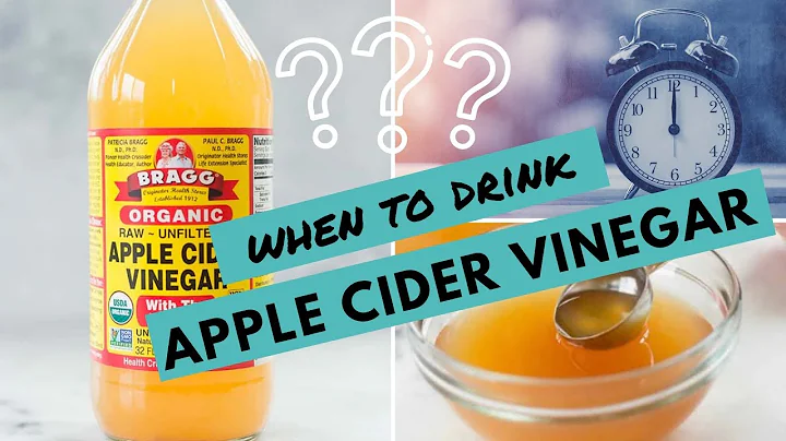 When to Drink Apple Cider Vinegar for WEIGHT LOSS ...