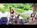 Time-lapse video: Repairing and restoring an old, leaking water pump for a poor farmer.