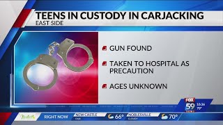 IMPD: Teens arrested after an armed carjacking on Indy’s far east side