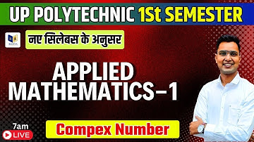 Mthematics-1 : गणित-1,Unit-5 Complex Number #bteup #Mathematics-1