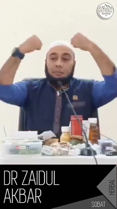 dr Zaidul Akbar - Air Minum yang baik di konsumsi