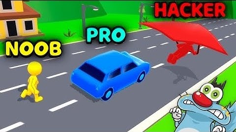 Oggy Jack & Bob play shape shifting -Noob vs Pro vs Hacker