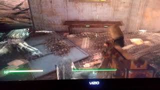 Fallout 4 PS4 Physics Glitch Box Wont Stop Spinning (Funny!)