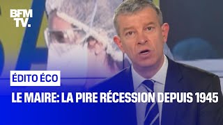 Le Maire: la pire récession depuis 1945