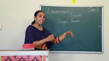 CLASS 5 | EVS | CHAPTER 1 I SUPER SENSES |SREESANKARA VIDYALAYAM | VAIKOM