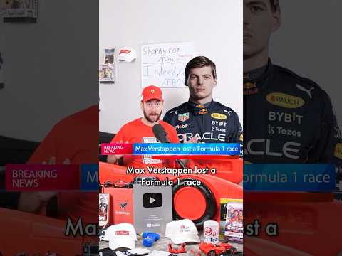 Max Verstappen LOST an F1 race?! #f1 #formula1 #motorsport #f1news #maxverstappen #breakingnews