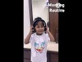 Morning routine #youtubeshorts #ytshorts #babyshorts #shorts