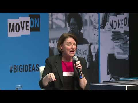 Full Video: Sen. Amy Klobuchar at MoveOn’s Big Ideas Forum