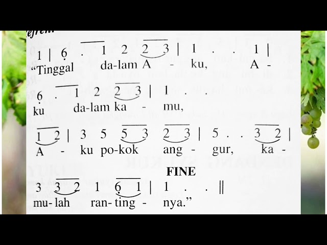 Madah Bakti 726 Regio Kalimantan, Akulah Pokok Anggur class=