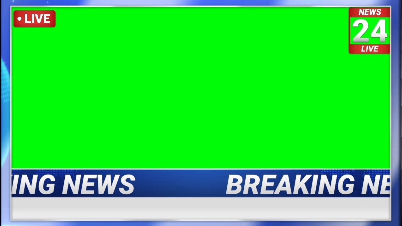 Breaking News Template Green Screen Without Copyright Breaking News Without Text My Tips Tricks Youtube