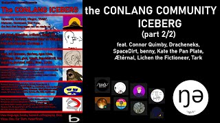 The Conlang Community Iceberg, Part Two feat. lots of people