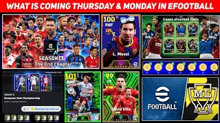 What Is Coming On Thursday & Monday In eFootball 2024 Mobile | New Nominating Contract, Free Coins