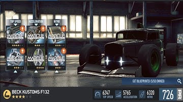 Unlocking Beck Kustoms F132 in Need For Speed No Limits || Proving Grounds || Chonkium ||