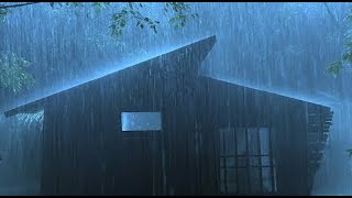 ? Rain and Thunder Sounds 24/7 - Dark Screen | Thunderstorm for Sleeping - Pure Relaxing Vibes
