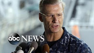 Navy removes commander of 7th Fleet following string of accidents