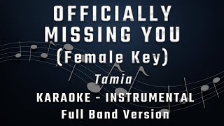 LY MISSING YOU - FEMALE KEY - FULL BAND KARAOKE - INSTRUMENTAL - TAMIA