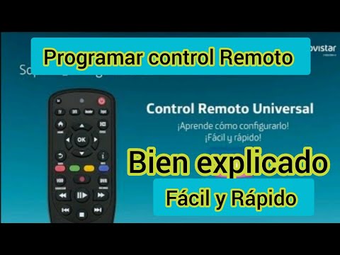 programar control remoto universal/sin codigos