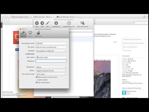 Remote Desktop Connection for Mac