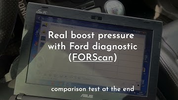 Real boost presure Ford diagnostic - FORScan