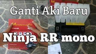 Proses Pemasangan Aki MotoBatt di Ninja r #14