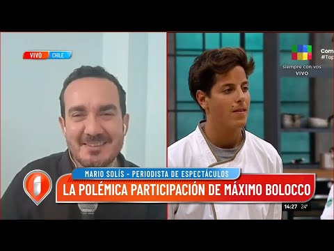 La polémica participación de Máximo Bolocco en un reality de cocina