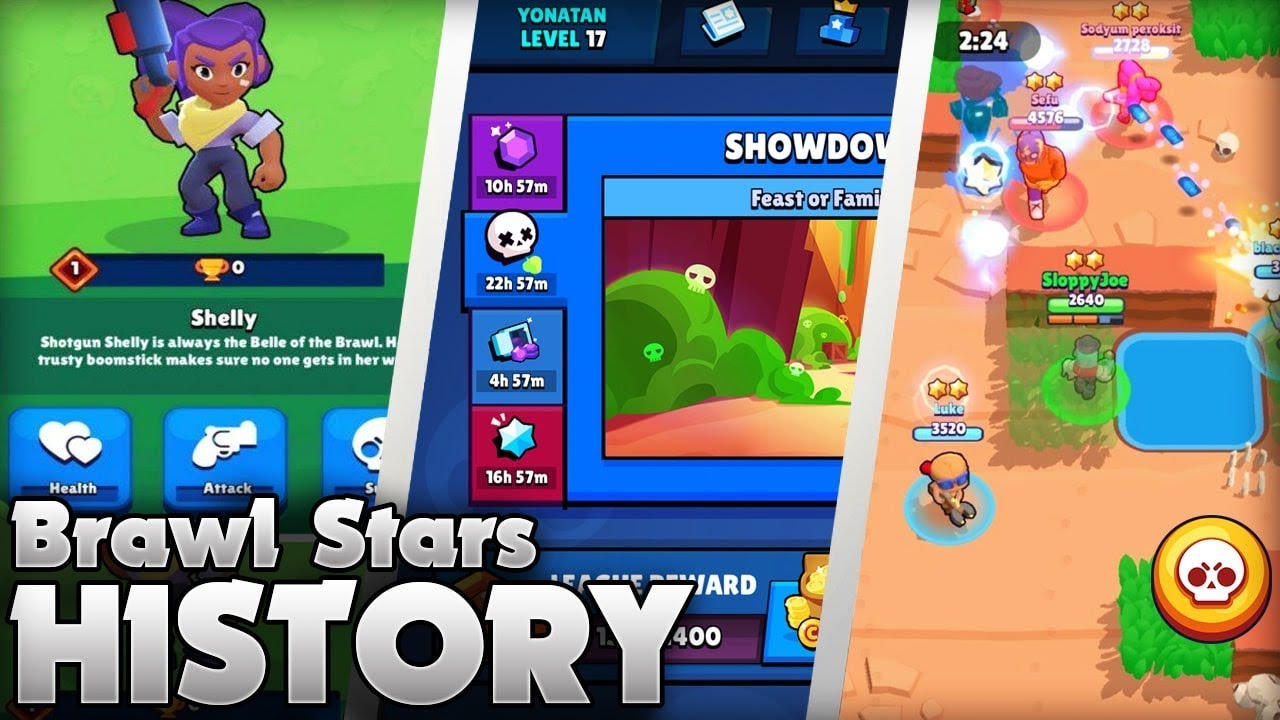 The History Of Brawl Stars 2017 2019 2 Year Anniversary Special Youtube