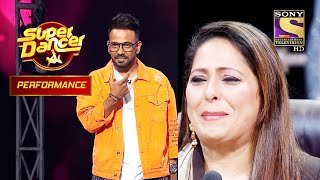 Dharmesh के 'Tujh Mein Rab Dikhta' Dance से Geeta माँ हुई Emotional | Super Dancer | Performances