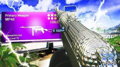 new FAST ZERO RECOIL MP40 in WARZONE! 😍 (Best MP40 Class Setup)