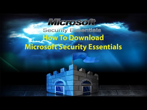 how to free download Microsoft Security Essentials antivirus
