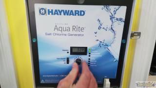 Hayward Aqua Rite  Chlorine Generator, Salt Cell Information.