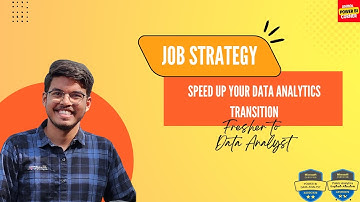 Speed Up Your Data Analytics Transition | Data Analyst in 2025 | How to Become a Data Analyst