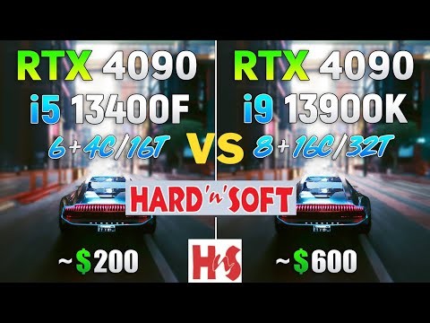 Do You Need Core i9 for 4K Gaming? /i5 13400F vs i9 13900K