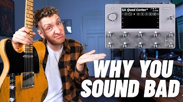 3 Beginner Mistakes That Ruin Your Guitar Tone on Modelers