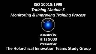 ISO 10015 Workshop: Module 5