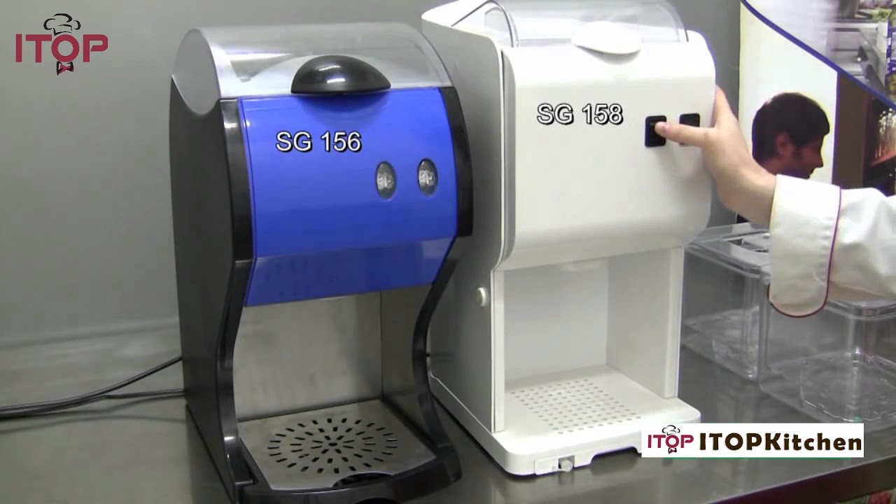 Commercial electric ice crusher machine YouTube