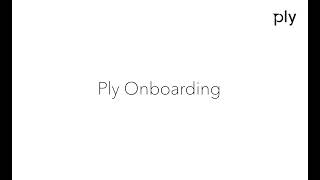 Get Started with Ply | Onboarding Introduction