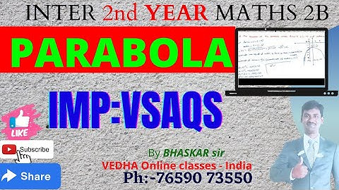 PARABOLA, important VSAQ